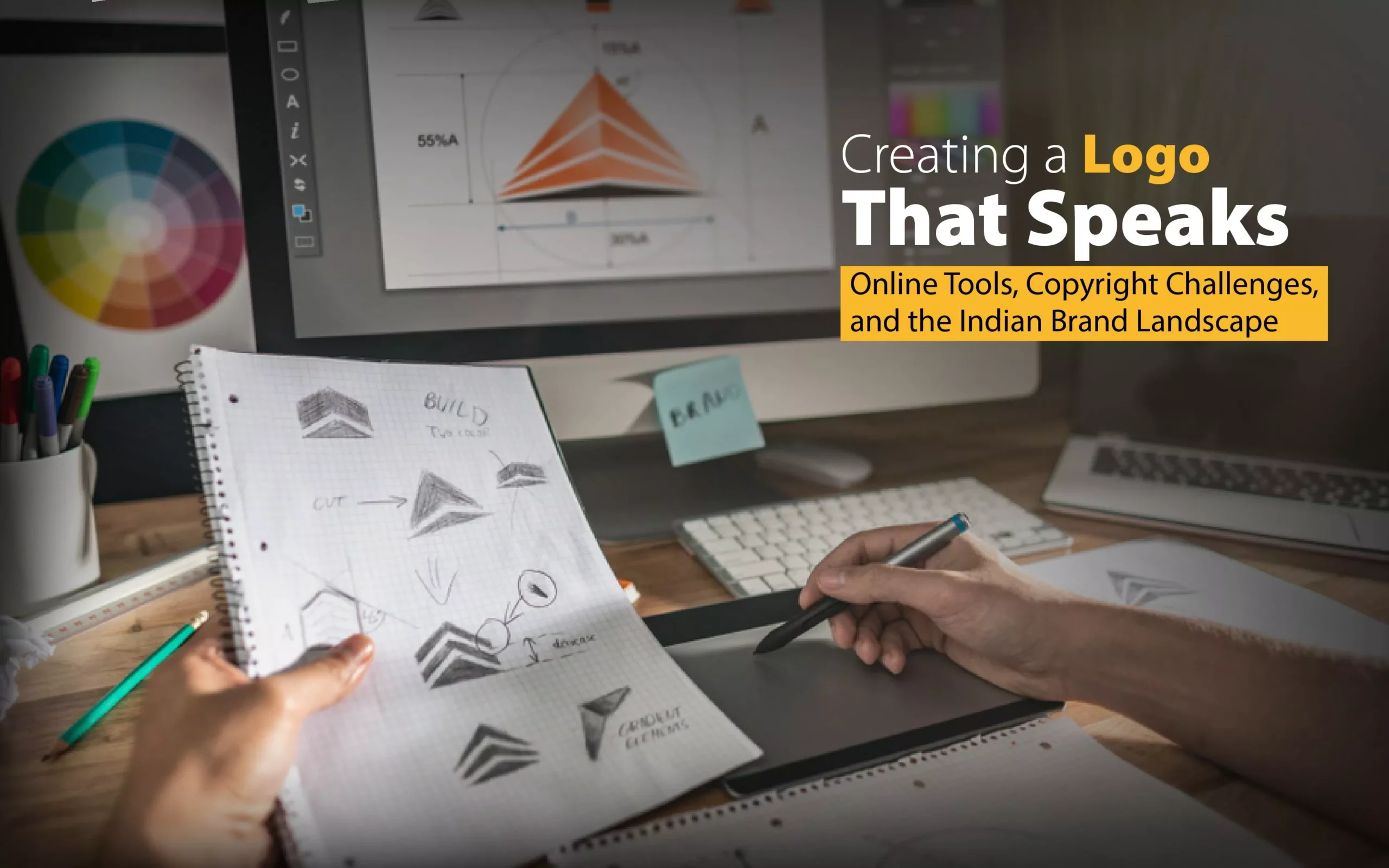 Creating a Logo That Speaks: Online Tools, Copyright Challenges, and the Indian Brand Landscape