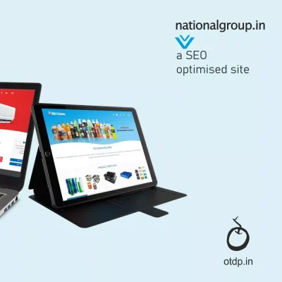 SEO optimized corporate website development for manufacturing company