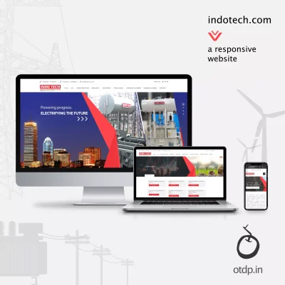 Responsive corporate website development for engineering and infrastructure company