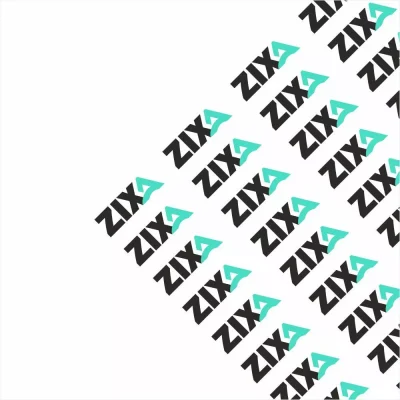 Modern brand identity pattern design for retail fashion label